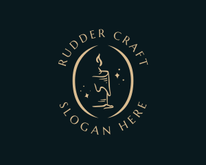 Premium Candle Light logo design