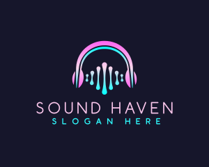 Headphone Audio Sound logo