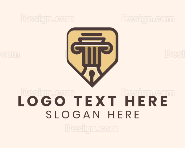 Column Legal Pen Logo