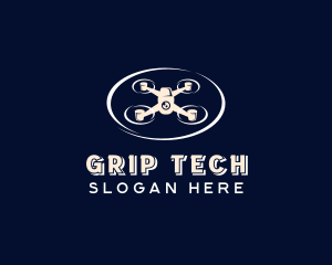 Aerial Surveillance Tech logo design