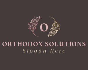 Flower Wreath Organic logo design