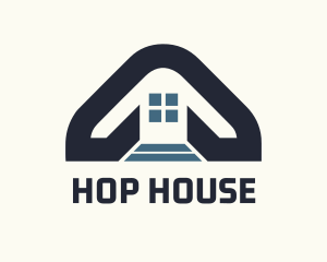 Arrow House Real Estate logo design