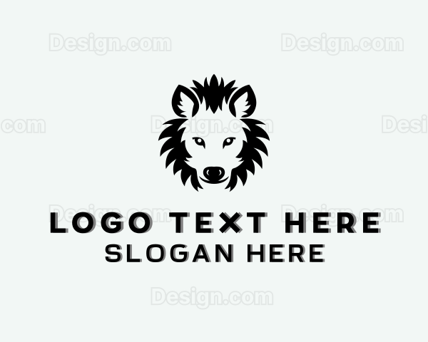 Hyena Safari Animal Logo