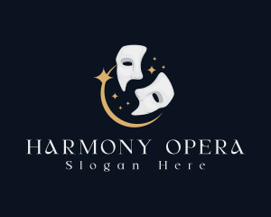 Phantom Mask Theatre logo design