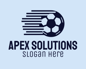 Fast Soccer Ball  logo design