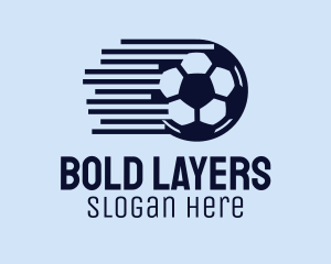 Fast Soccer Ball  logo design