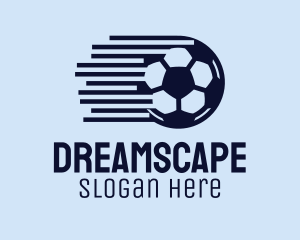 Fast Soccer Ball  logo design