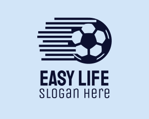 Fast Soccer Ball  logo design