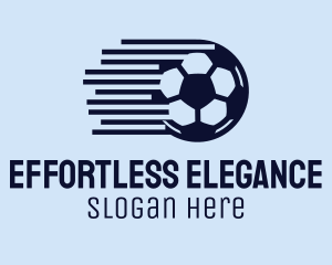 Fast Soccer Ball  logo design