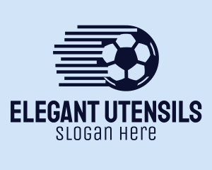 Fast Soccer Ball  logo design