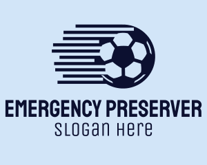 Fast Soccer Ball  logo design