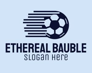 Fast Soccer Ball  logo design