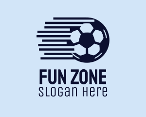 Fast Soccer Ball  logo design