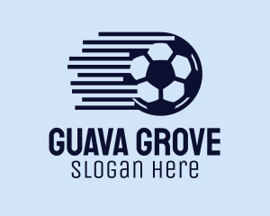 Fast Soccer Ball  logo design