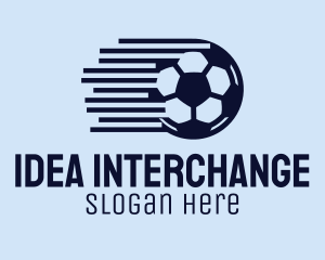 Fast Soccer Ball  logo design