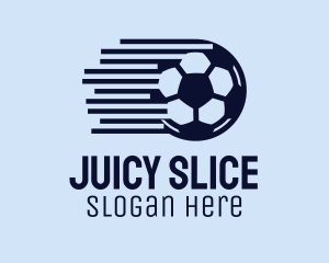 Fast Soccer Ball  logo design