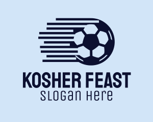 Fast Soccer Ball  logo design