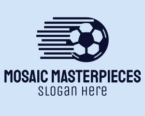 Fast Soccer Ball  logo design