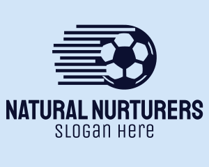 Fast Soccer Ball  logo design