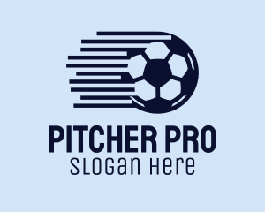 Fast Soccer Ball  logo design