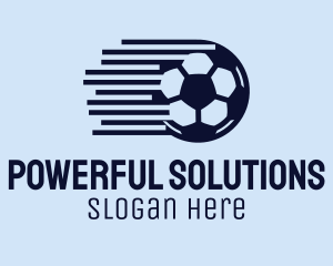 Fast Soccer Ball  logo design