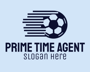 Fast Soccer Ball  logo design