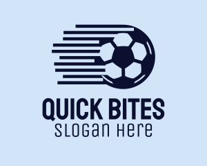 Fast Soccer Ball  logo design