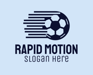 Fast Soccer Ball  logo design