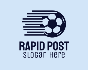 Fast Soccer Ball  logo design