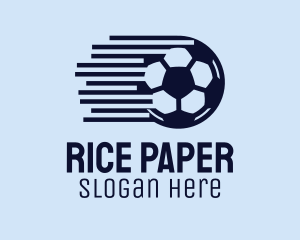 Fast Soccer Ball  logo design