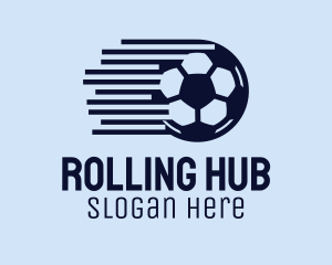 Fast Soccer Ball  logo design