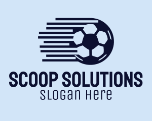 Fast Soccer Ball  logo design