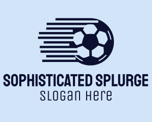 Fast Soccer Ball  logo design