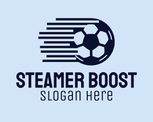 Fast Soccer Ball  logo design