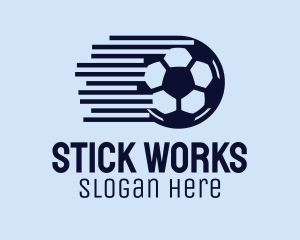 Fast Soccer Ball  logo design