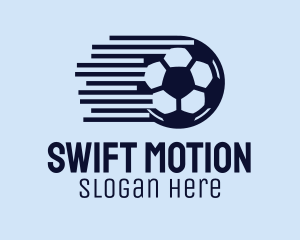 Fast Soccer Ball  logo design