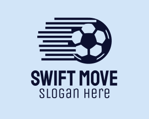 Fast Soccer Ball  logo design