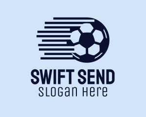 Fast Soccer Ball  logo design