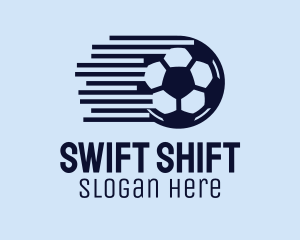 Fast Soccer Ball  logo design