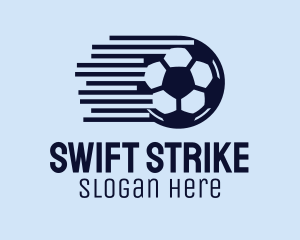 Fast Soccer Ball  logo design