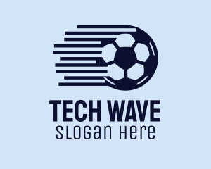 Fast Soccer Ball  logo design