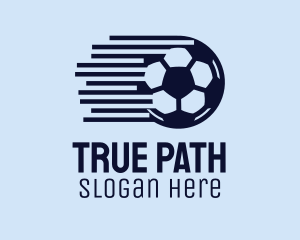 Fast Soccer Ball  logo design