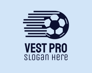 Fast Soccer Ball  logo design