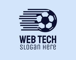 Fast Soccer Ball  logo design