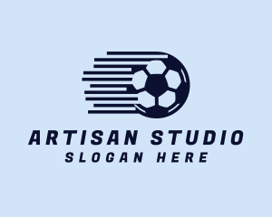 Fast Soccer Ball  logo design