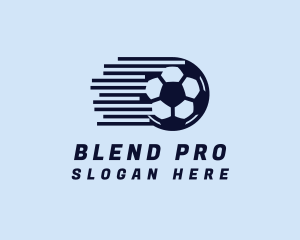 Fast Soccer Ball  logo design