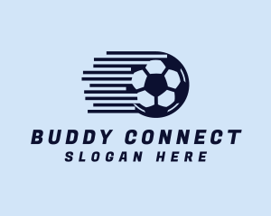 Fast Soccer Ball  logo design