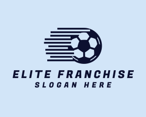 Fast Soccer Ball  logo design