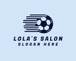 Fast Soccer Ball  logo design