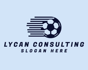 Fast Soccer Ball  logo design